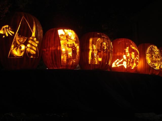 My Halloween Pumpkins From 2008 And Previous Years Dial Up Warning